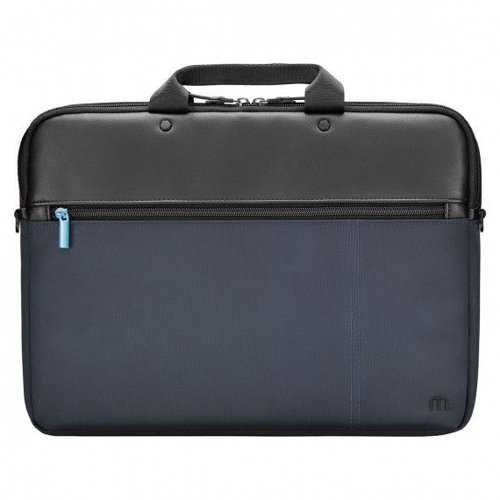 Mobilis 11 to 14 Inch Executive 3 CoverBook Briefcase Black Blue  8MNM005029