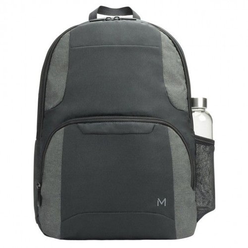 8MNM003051 | This laptop backpack by MOBILIS The One Basic Backpack is a functional and practical carrying accessory designed to meet the needs of mobile workers who are looking for a simple and effective carrying solution for their office belongings. This computer backpack is suitable for laptops between 14'' and 15.6'' in size, making it an ideal choice for students, office workers, professionals on the go or simply for users who need to carry their laptop safely. Additionally, the laptop backpack is made from high quality materials, which ensure its durability and resistance to the most rigorous usage conditions. It features a spacious main compartment, which can accommodate a laptop, books, files, and other essential accessories. This main compartment is also equipped with a sturdy zipper, which ensures the safety of your belongings. In addition to the main compartment, the backpack has a zippered front pocket, which allows you to store smaller accessories. User comfort is considered in the design of this laptop backpack, with adjustable padded shoulder straps and a sturdy carrying handle, which allow you to carry your backpack comfortably and conveniently, whether you're walking, biking, or taking public transportation.