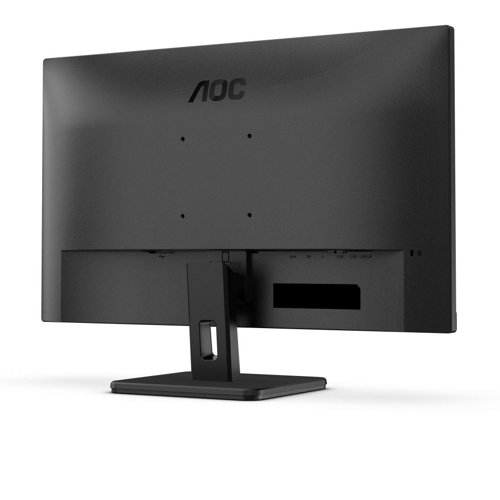 8AOQ27E3UAM | The AOC Q27E3UAM offers a great 27'' VA panel with wide viewing angle, detailed and crystal-clear QHD resolution and 300 nits brightness. It also offers all essentials for working or studying, supporting long hours with features for eye care such as Low Blue Mode and Flicker Free. For a neatwork station, it also offers cable management for its complete connectivity.