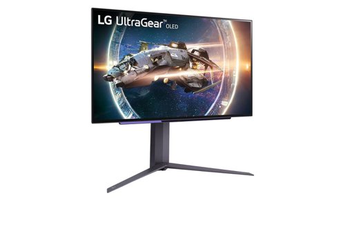 LG 27GR95QE-B 26.5 Inch OLED 2560 x 1440 Pixels Quad HD HDMI DisplayPort USB Monitor Desktop Monitors 8LG27GR95QEB