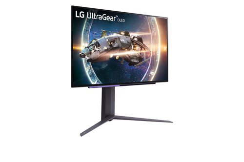 LG 27GR95QE-B 26.5 Inch OLED 2560 x 1440 Pixels Quad HD HDMI DisplayPort USB Monitor Desktop Monitors 8LG27GR95QEB