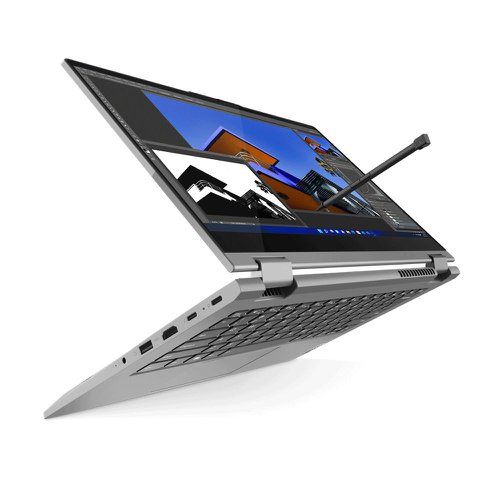 8LEN21JG000F | With the 12th Gen Intel Core processors, the ThinkPad X13 Yoga Gen 3 gives you the performance - and confidence - to work on the go. This 2-in-1 laptop is also light and thin enough to accompany you everywhere, plus a battery that can run all day.