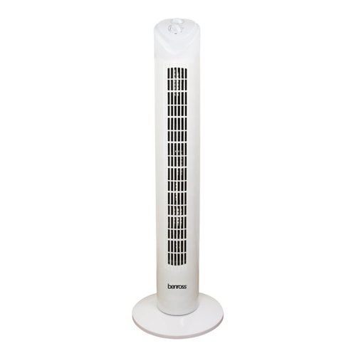 11395CP | 29” Tower Fan 3 Speed with Oscillation and 120 minute timer