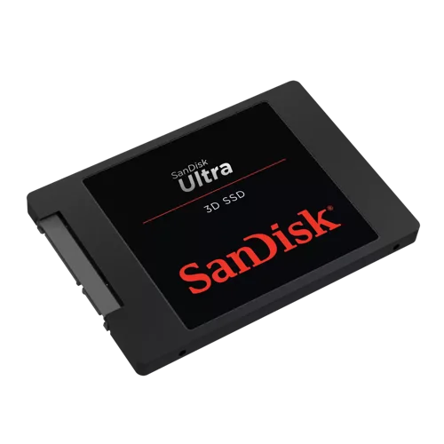 SanDisk Ultra 1TB 2.5 Inch 3D Serial ATA III 3D NAND Internal Solid State Drive Solid State Drives 8SD10384832