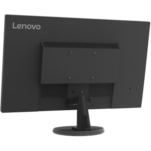 8LEN63DDKAT6 | With the Lenovo C27-40 Monitor, make the most out of your work and play. Experience the vividness of every image on the monitor’s big 27-inch 3-side NearEdgeless VA panel. The FHD (1920 x 1080) resolution renders clear and sharp images so that accuracy becomes your superpower while working on professional documents and playing games. The Lenovo C27-40 Monitor sports VA panel with 178°/178° wide-viewing angle. The 72% NTSC support produces vivid imagery. Enjoy smooth video streaming or gameplay with a 75Hz refresh rate and quick 5ms screen response time. The AMD FreeSync™ technology* ensures the screen does not tear and stutter during fast-moving scenes. With work and gaming often exposing you to the screen for long hours, the monitor’s Natural Low Blue Light technology protects your eyes from harmful blue light. The monitor comes with connectivity ports including HDMI, VGA, and audio-out to seamlessly connect your laptop, CPU, speakers, and headphones. The tilt functions help you adjust the monitor as per your ideal seating posture. You can also VESA Mount it for extra comfort and a neat working and playing space. Tuck every wire behind the monitor with the integrated cable management system to keep your desk free from tangled wires. With the Lenovo C27-40 Monitor, strike the perfect balance between work and play.
