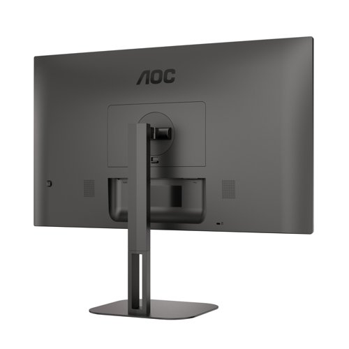 8AOQ27V5NBK | The AOC Q27V5N is a three-side frameless monitor equipped with a 27” VA panel with QHD resolution for an amazing viewing experience. This model is ready to boost your productivity with its flexible connectivity (DP and HDMI), while ensuring great comfort with its adjustable stand that easily allows pivot, tilt, and swivel.