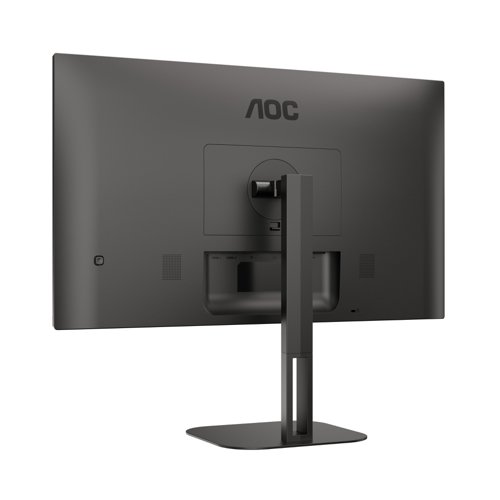 8AOQ27V5NBK | The AOC Q27V5N is a three-side frameless monitor equipped with a 27” VA panel with QHD resolution for an amazing viewing experience. This model is ready to boost your productivity with its flexible connectivity (DP and HDMI), while ensuring great comfort with its adjustable stand that easily allows pivot, tilt, and swivel.