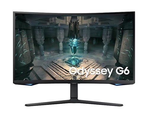Samsung Odyssey G6 BG650 32 Inch 2560 x 1440 Pixels VA Panel HDMI DisplayPort Curved Smart Gaming Monitor Samsung