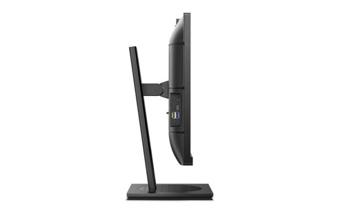 8PH24B1U5301H | This USB-C monitor is for data transfer, power delivery and watching videos. The integrated 5 MP webcam delivers sharp images, and the noise cancelling mic lets people hear you fine. Windows Hello Webcam for quick access and strong security.
