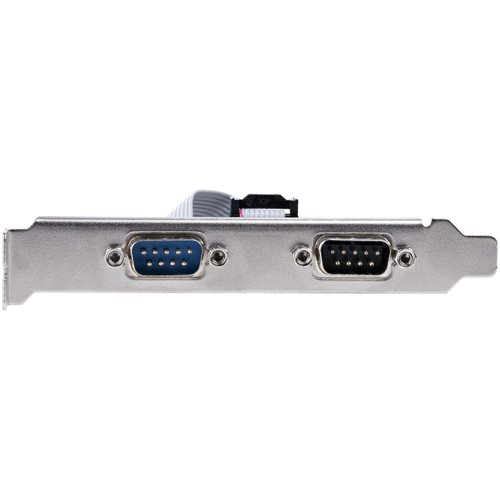 StarTech.com 2-Port PCI RS232 DB9 Serial Adapter Card