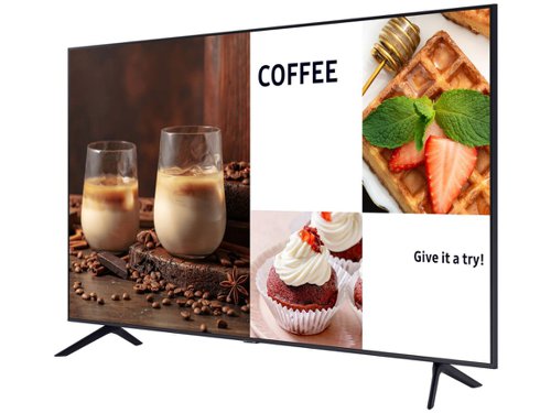 Samsung BE75C-H 75 Inch 3840 x 2160 Pixels Cystal 4K Ultra HD 8ms Response Time HDMI USB Pro TV