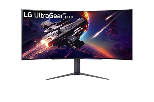 Get wrapped up in the action with the huge 45” 21:9 LG UltraGear™ monitor and the stunning picture quality of LG OLED technology. Gain a competitive advantage with an unprecedented 240Hz refresh rate and 0.03ms response time on an OLED. And with an 800R dramatic, sweeping curved OLED display, you'll feel enveloped in the action from nearly every angle.Bring big time colour to the big screen. The LG UltraGear OLED 45” curved display lets you explore HDR content the way it was meant to be seen with DCI-P3 98.5% - an elevated colour spectrum that showcases brilliant colour.