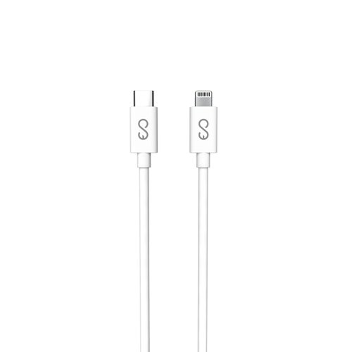 Epico Lightning to USB-C White Cable is a high-tech cable complying with the strict license terms of MFi certification, a guarantee of compatibility with Apple products. Using the cable, you do not only charge your iPhone, iPad, or iPod, but you can also transfer data between your computer and the mobile device. This cable is made for daily use.