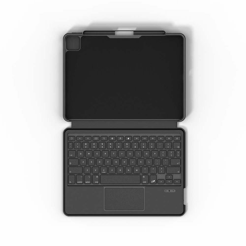 Epico Keyboard Case for the iPad provides much-needed safety against falls, scratches and everyday wear and tear. A lightweight, portable keyboard is easy to connect via Bluetooth interface. The adjustable hinge holds your device securely at multiple viewing angles, so you can easily write, read or watch a movie. The built-in holder for the Apple Pencil or Epico Stylus Pen is located on the right side of the case, so the pen is safely stored. The holder also serves as a charger for Apple Pencil. Increase your productivity with multi-finger gestures on the trackpad. The battery lasts more than 100 hours of continuous use, and the charging time is 2-3 hours. The package includes a USB-C cable length of 0.3 m.