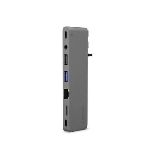 Epico Pro III 7in1 Thunderbolt 4 USB-C Hub Grey MagSafe 3 Compatible