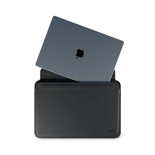 Epico Apple MacBook Air Pro 16 Inch Leather Sleeve Case Black Epico International