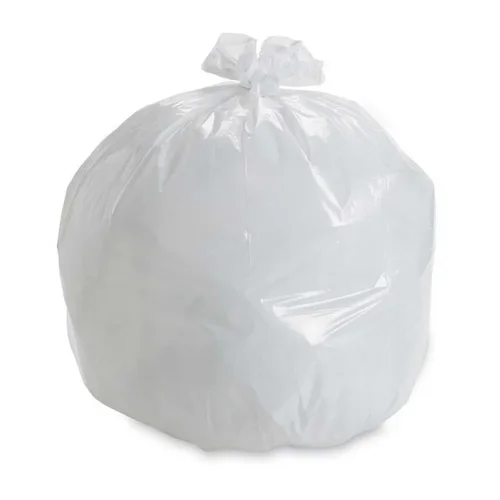 Premium Heavy Duty Swing Bin Liner Sacks 305 x 584 x 762mm 120 Gauge White (Pack 500) - CPB111
