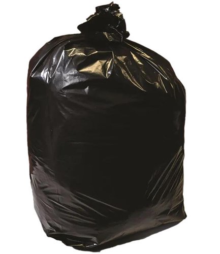 Premium Heavy Duty Compactor Sacks 559 x 838 x 1194mm 300 Gauge Black (Pack 100) - BB020  10457CG