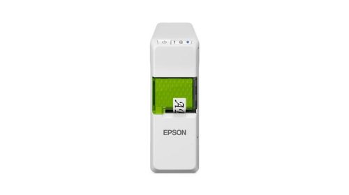 Epson LabelWorks LW-C410 Thermal Transfer White Wireless Label Printer Epson