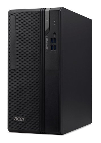 8AC10383698 | Acer Veriton S desktops provide high reliability and a long lifespan due to its 100% solid capacitor. Combined with its powerful processor and features such as Trusted Platform Management (TPM) 2.0, enjoy a desktop with business-grade performance, security, and manageability.