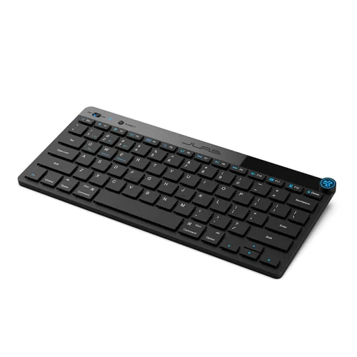 8JL10379838 | The GO Wireless Keyboard is compatible with three device connection options. You can pair with nearly any type of device using Bluetooth 5 or USB. We hate pairing confusion too, so we made it super easy for you to switch between saved devices.Designed to be ultra-compact and lightweight, this wireless keyboard will feel just as comfortable in your work-from-home setup as it is being toted around to coffee shops, coworking spaces, or that secret work spot you go to when you need total focus.We designed our GO Wireless Keyboard with low profile, soft-touch keys that feel great to use and will keep your “coworkers” happy.The Media Knob gives you quick control of your audio right from your keyboard. Whether you’re pausing a YouTube video or finding the perfect song to get in the zone, it’s only a click away—and your hands never have to leave the keyboard.