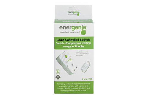 EnerGenie Smart Plugs 3000W 3 Pack White  8ENENER0023