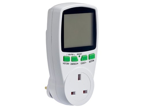 EnerGenie Energy Saving Power Meter 8ENENER007 Buy online at Office 5Star or contact us Tel 01594 810081 for assistance