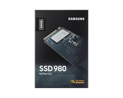 Samsung 980 M.2 500GB PCI Express 3.0 V-NAND NVMe Internal Solid State Drive 8SA10332266 Buy online at Office 5Star or contact us Tel 01594 810081 for assistance