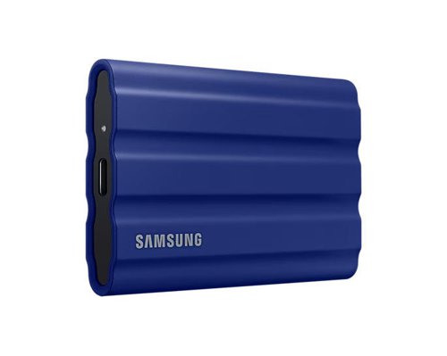 Samsung T7 Shield 2TB USB-C External Solid State Drive Blue Samsung