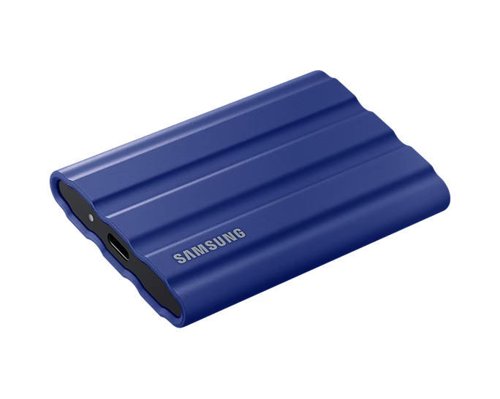 Samsung T7 Shield 2TB USB-C External Solid State Drive Blue