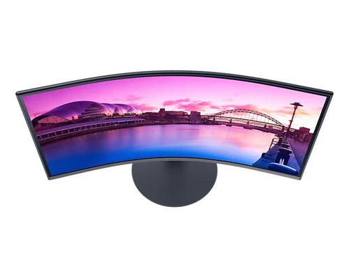 Samsung C390 27 Inch 1920 x 1080 Pixels Full HD VA Panel AMD FreeSync HDMI DisplayPort Curved Monitor Desktop Monitors 8SA10380236