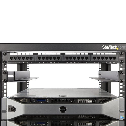StarTech.com 1U 19 inch Server Rack Rails 24-36 inch Adjustable Depth Universal 4 Post Rack Mount Rails  8ST10282625