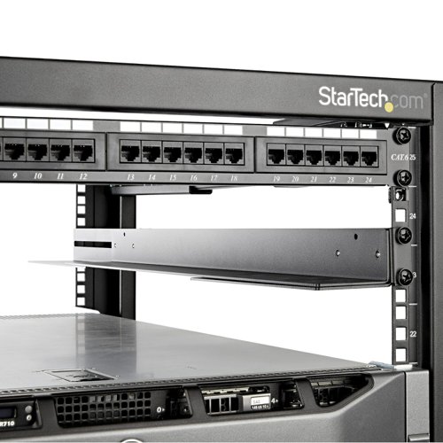 StarTech.com 1U 19 inch Server Rack Rails 24-36 inch Adjustable Depth Universal 4 Post Rack Mount Rails Server & Data Racks 8ST10282625