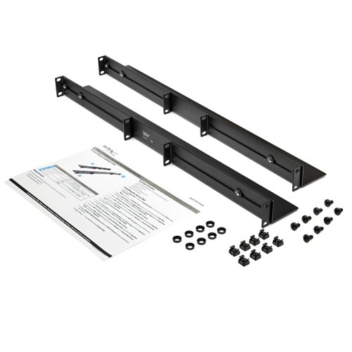 These 1U server rack rails let you mount devices, such as servers or networking equipment, that did not come with rack rails into your 19” 4 post rack. The adjustable server rack rails are also a great solution for mounting OEM equipment such as Dell, IBM, HP or Apple servers.Adhering to the EIA/ECA-310 standard for 19 inch server rack equipment and accessories, these mounting rails are compatible with most 19 inch server racks. The depth is adjustable for a variety of rack sizes and configurations up to a maximum depth of 36 inches.To ensure your equipment is secure, these universal rack mount rails feature cold-rolled steel construction. The durable design can support a weight load of up to 200 lbs (90 kg).StarTech.com conducts thorough compatibility and performance testing on all our products to ensure we are meeting or exceeding industry standards and providing high-quality products to IT Professionals. Our local StarTech.com Technical Advisors have broad product expertise and work directly with our StarTech.com Engineers to provide support for our customers both pre and post-sales.