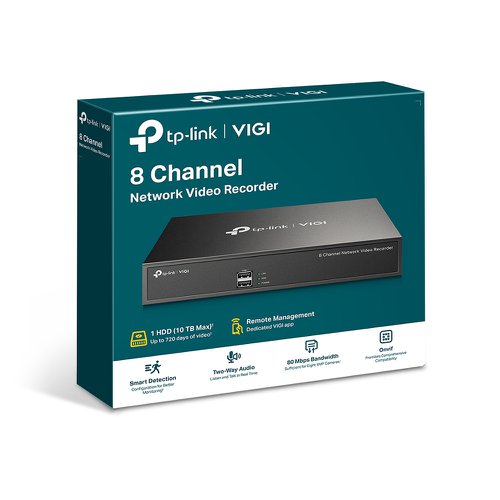 TP-Link VIGI 8 Channel Network Video Recorder Radios & Media Players 8TP10326494