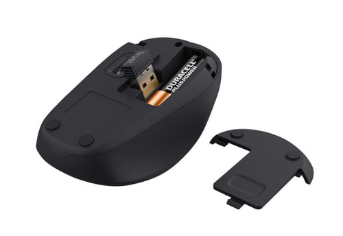 Compact wireless optical mouse with comfortable shapePlug-and-play capability, enables you to start working immediately – no setup necessary.A versatile, ambidextrous design is suitable for both left- and right-handed users, making the TM-201 ideal for home office use.Silent buttons keep the peace – and your productivity – at an all-time high.