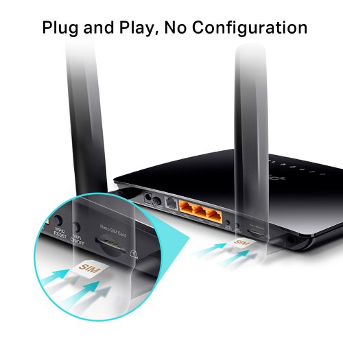 TP-Link N300 4G LTE Telephony WiFi Router