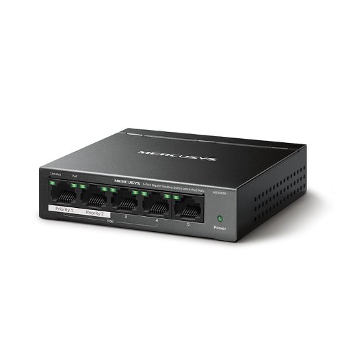 TP-Link 5 Port Gigabit Switch with 4 PoE Plus Ports 8TP10389805 Buy online at Office 5Star or contact us Tel 01594 810081 for assistance