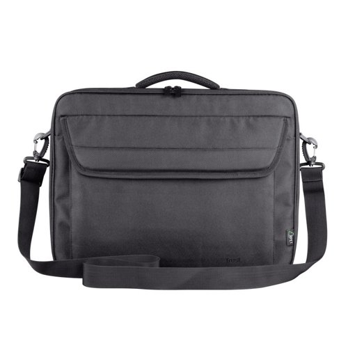 TRUST Atlanta Recycled Laptop Carry Bag Black 24189 (Up To 15.6 inch)