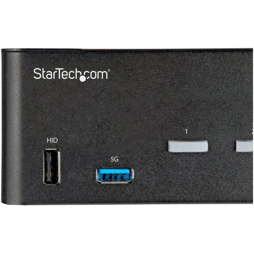 StarTech.com 2 Port Dual Monitor 4K 60Hz Ultra HD HDR HDMI KVM Switch External Computer Cables 8ST10345644