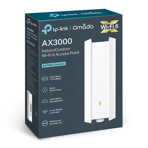 TP-Link AX3000 Indoor Outdoor WiFi 6 Access Point Network Routers 8TP10376641