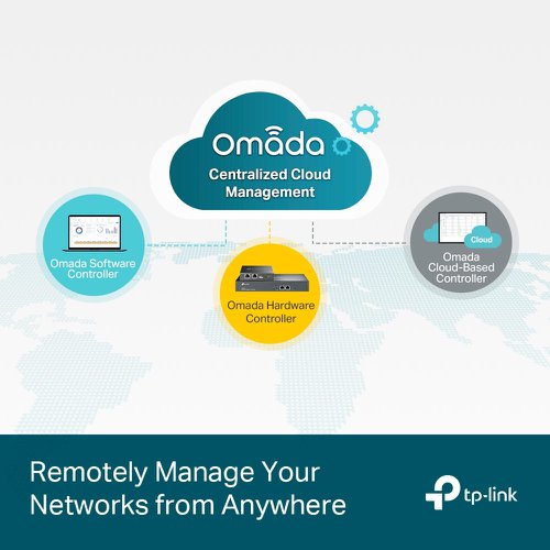 TP-Link Omada 24-Port Gigabit L2+ Managed Switch with 4 SFP Slots Ethernet Switches 8TP10321075