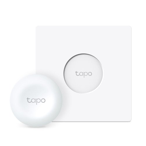 8TP10377203 | Tapo S200D adds local instant control to your smart lights, simplifying how you control home illumination. Share it with your family members or guests to set the perfect light ambiance for their mood. Don’t bother opening up an app.Control your smart light from multiple locations with more than one dimmer switch. This way, your single-pole dimmer turns into a 3-way or even 4-way dimmer without rewiring.Ideal for living rooms, halls, and stairways.Easily design scenarios for your daily routine or special activities by customizing brightness. Trigger a preset scene to control multiple lights in just one or two taps.Replace your old wall plate with the included screws, or stick the button anywhere with the provided adhesives. You can also attach the switch without a wall plate on any magnetic surface. Place it wherever you want, and your lighting controls are always within reach.