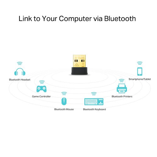 TP-Link AC600 Nano WiFi Bluetooth 4.2 USB Adapter