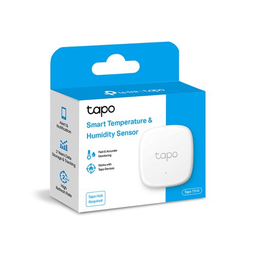 TP-Link Tapo Smart Temperature and Humidity Sensor - ASAP Distribution -  Film and TV Consumables Suppliers