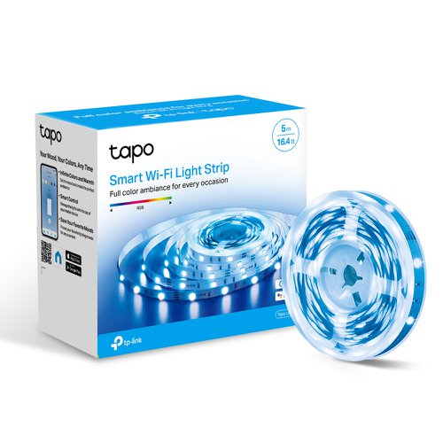 TP-Link Tapo Smart Wi-Fi Light Strip Multicolour Blue Light Bulbs 8TP10347434