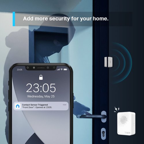 TP-Link Tapo Smart Wireless Contact Door Window Sensor TP-Link
