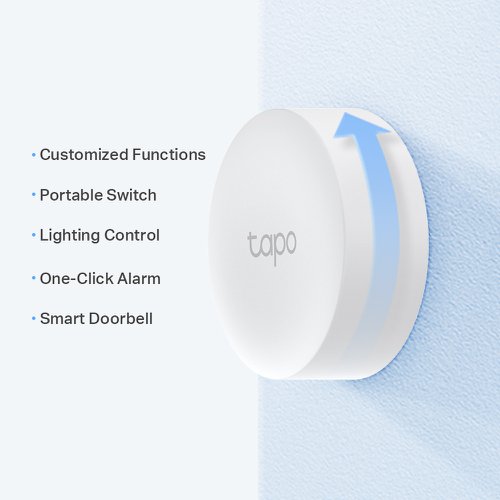 TP-Link Tapo S200B Wireless Smart Button White 8TP10373302 Buy online at Office 5Star or contact us Tel 01594 810081 for assistance