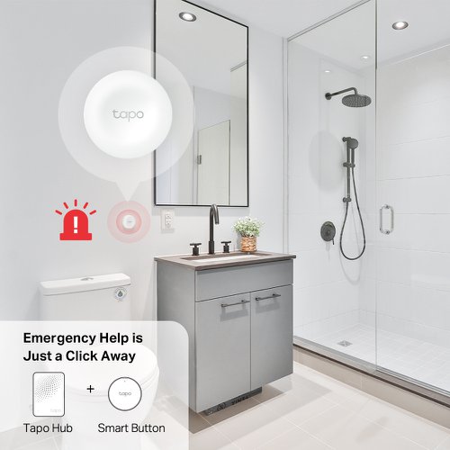 8TP10373302 | Tapo is the easy way to turn your home into a smart home. With the Tapo Hub as a bridge, Tapo Smart Button works with a wide range of Tapo accessories. So you can easily control and monitor your home from anywhere