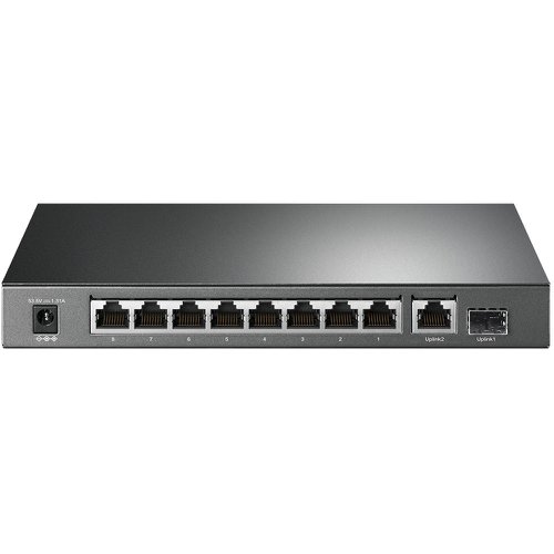 TP-Link 10-Port Gigabit Desktop Switch with 8-Port PoE Plus 8TP10282580 Buy online at Office 5Star or contact us Tel 01594 810081 for assistance